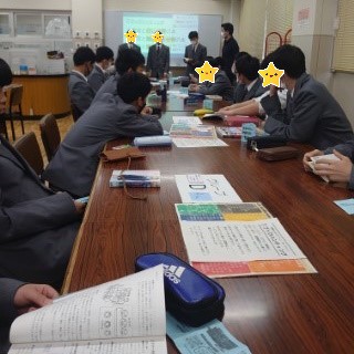 図書館オリエンテーションの様子①